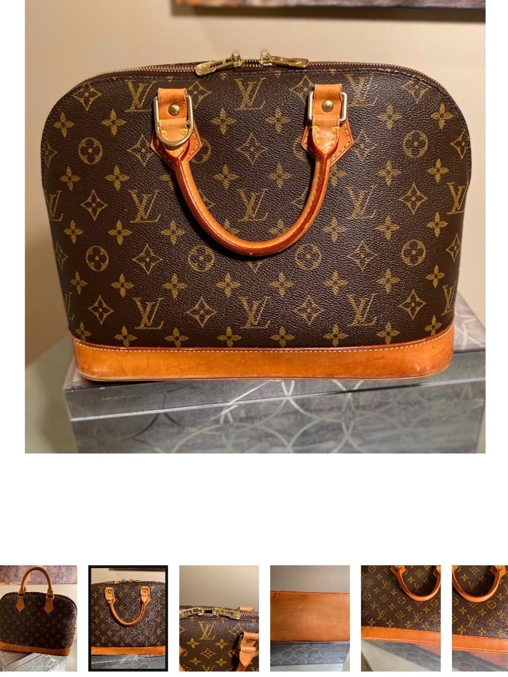 Louis Vuitton Alma PM - coated LV canvas